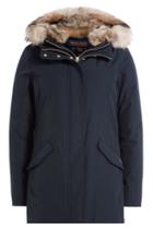 Woolrich Woolrich Down Jacket With Fur-trimmed Collar