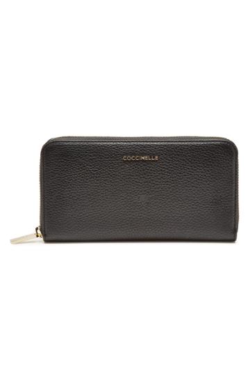 Coccinelle Coccinelle Metallic Soft Leather Wallet