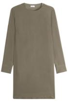 Brunello Cucinelli Brunello Cucinelli Silk Shift Dress - Green
