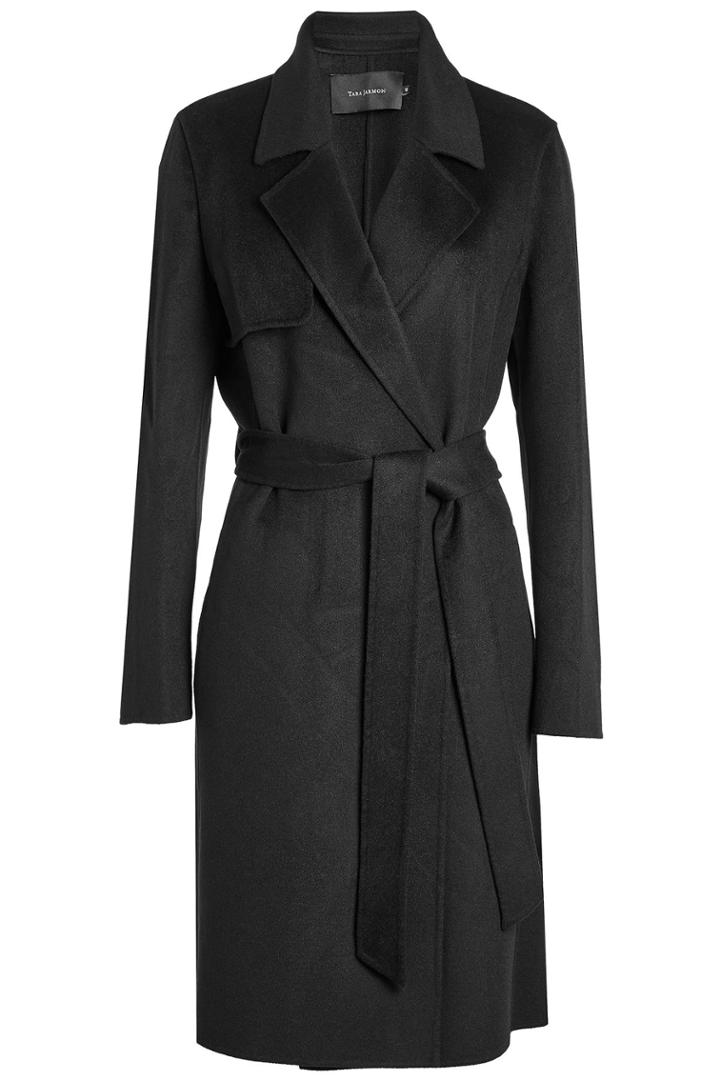 Tara Jarmon Tara Jarmon Wool Coat With Belt
