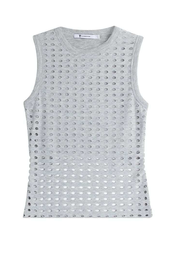 T By Alexander Wang T By Alexander Wang Laser-cut Tank Top