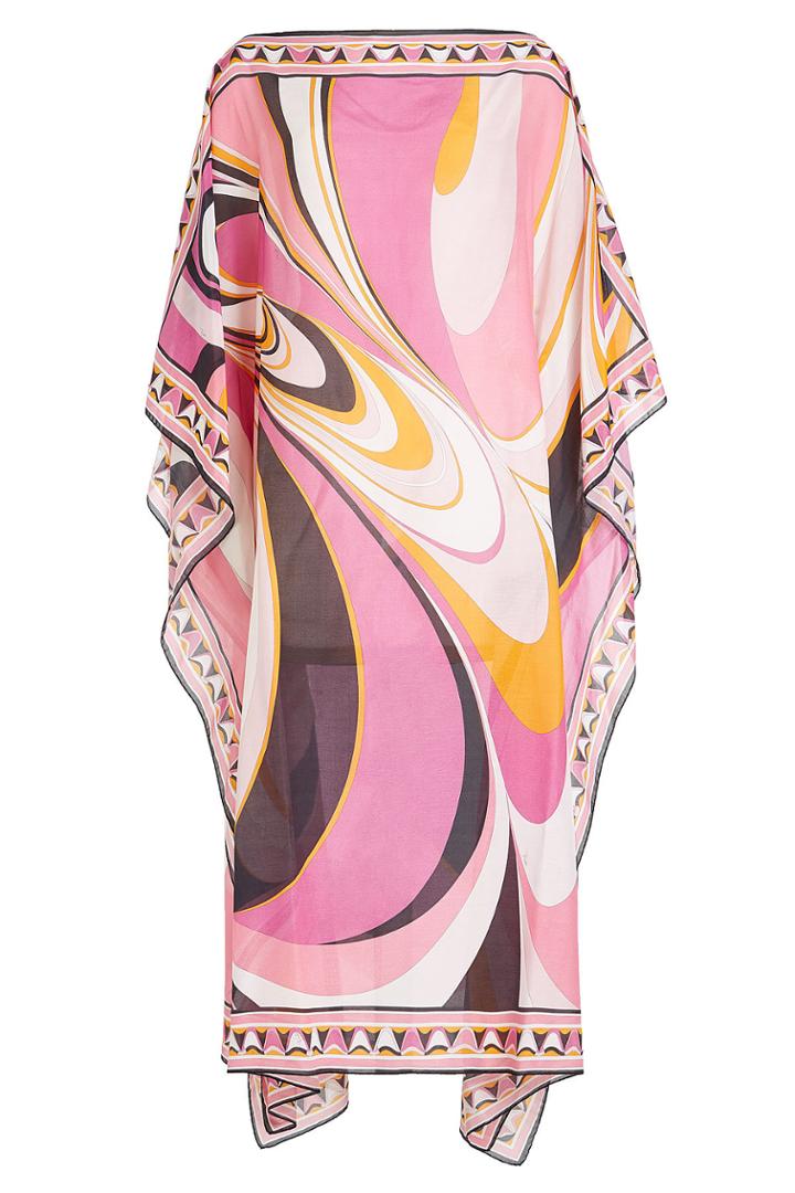 Emilio Pucci Emilio Pucci Libellula Tunic In Cotton And Silk