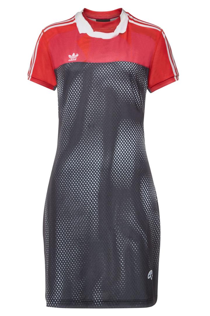 Adidas Originals By Alexander Wang Adidas Originals By Alexander Wang Photocopy Printed T-shirt Dress