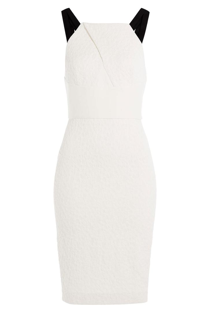 Roland Mouret Roland Mouret Pencil Dress With Cut-out Detail - White