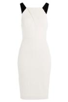Roland Mouret Roland Mouret Pencil Dress With Cut-out Detail - White