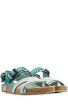 Burberry Prorsum Textured Leather Sandals