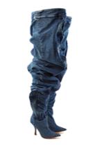 Y/project Y/project Draped Denim Boots