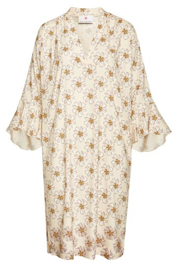 Herzensangelegenheit Herzensangelegenheit Printed Mini Dress With Silk