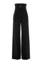 Céline Céline Wool High-waisted Trousers - Black