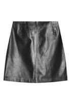 Hugo Hugo Lenifa Leather Skirt