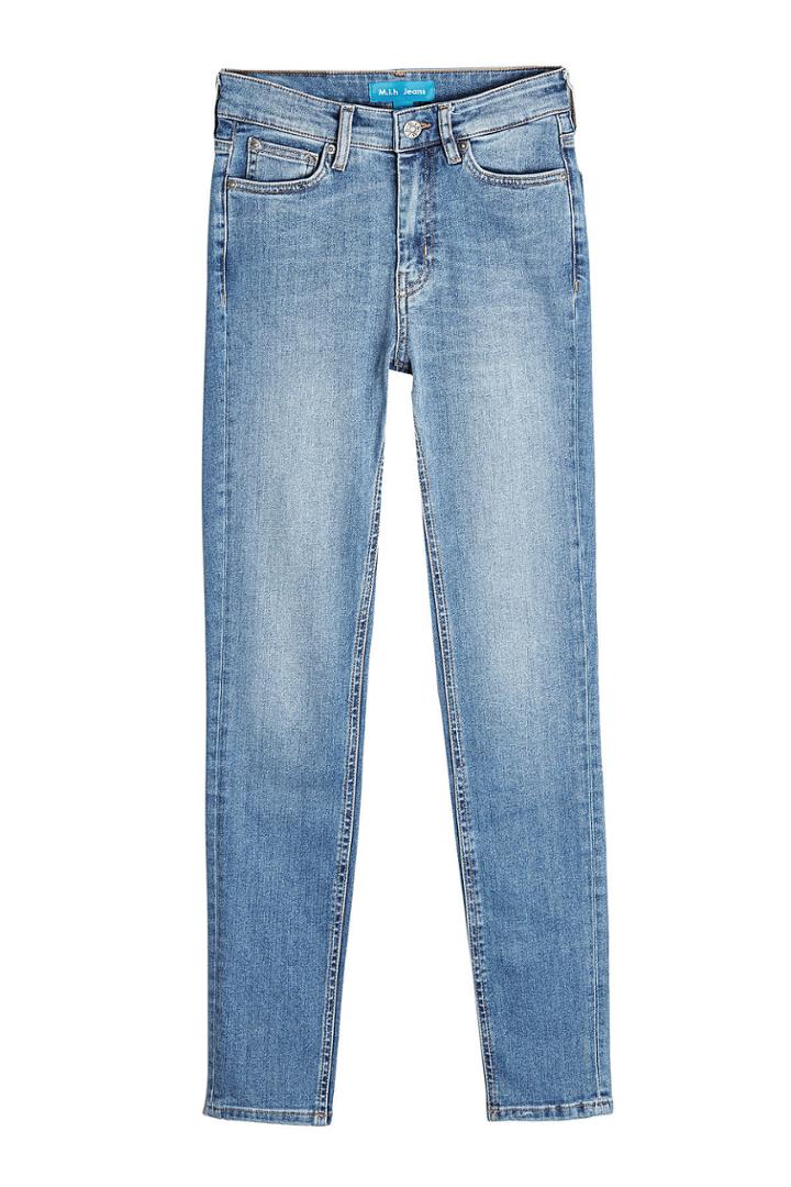 M I H M I H High-waisted Skinny Crop Jeans - Grey