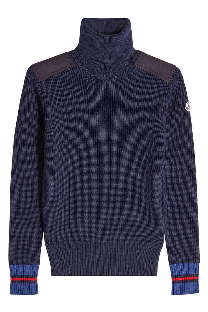 Moncler Moncler Virgin Wool Turtleneck Pullover