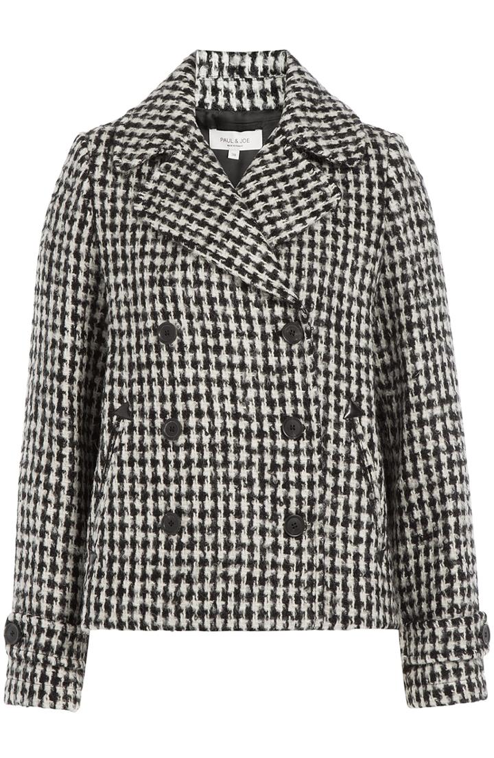 Paul & Joe Dogstooth Wool Jacket