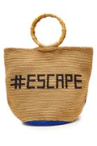 Soraya Hennessy Soraya Hennessy The Escape Handwoven Tote With Bamboo