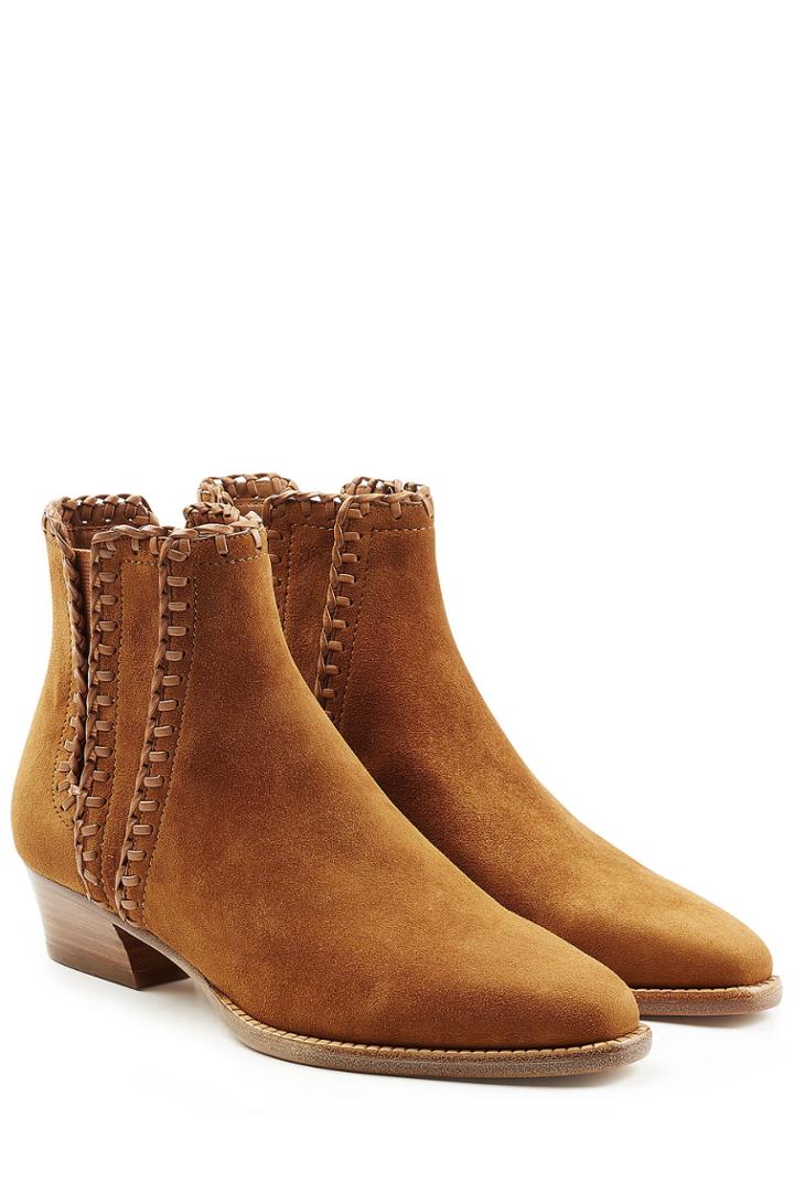 Michael Kors Collection Michael Kors Collection Suede Ankle Boots - Brown