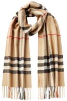Burberry Shoes & Accessories Burberry Shoes & Accessories Cashmere Giant Check Scarf - Beige