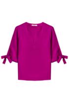 Etro Etro Silk Blouse - Purple