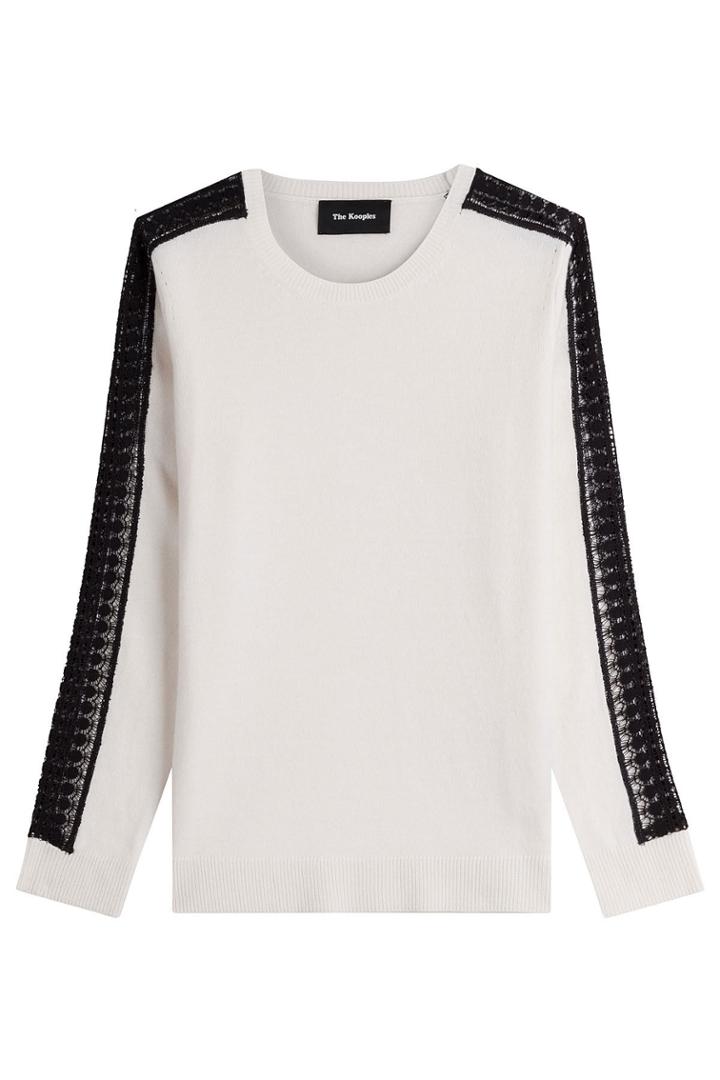 The Kooples The Kooples Wool Pullover With Cashmere