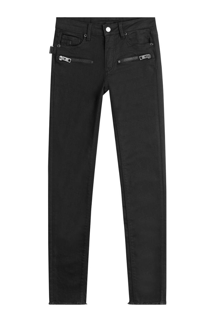 Zadig & Voltaire Zadig & Voltaire Zip Front Jeans - Black