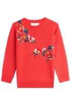 Vanessa Bruno Athé Vanessa Bruno Athé Embroidered Pullover With Wool - Red