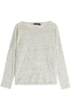 Rag & Bone Deal Linen Long Sleeve Top