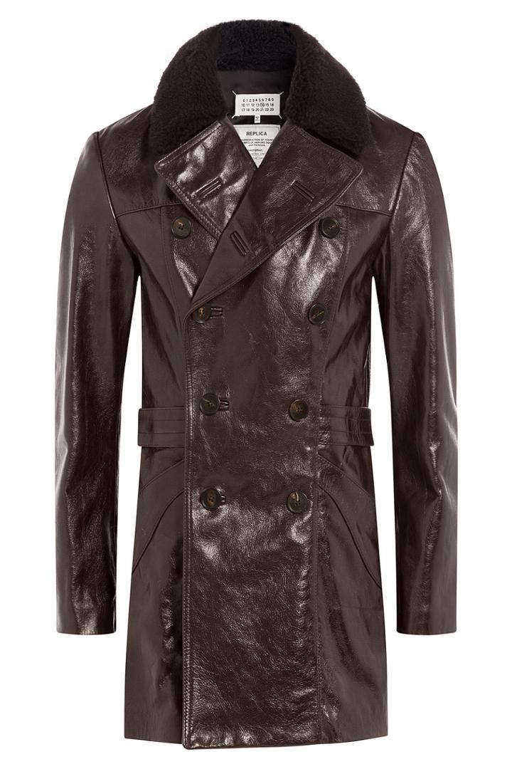 Maison Margiela Maison Margiela Leather Coat
