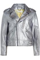 Golden Goose Deluxe Brand Golden Goose Deluxe Brand Metallic Leather Biker Jacket