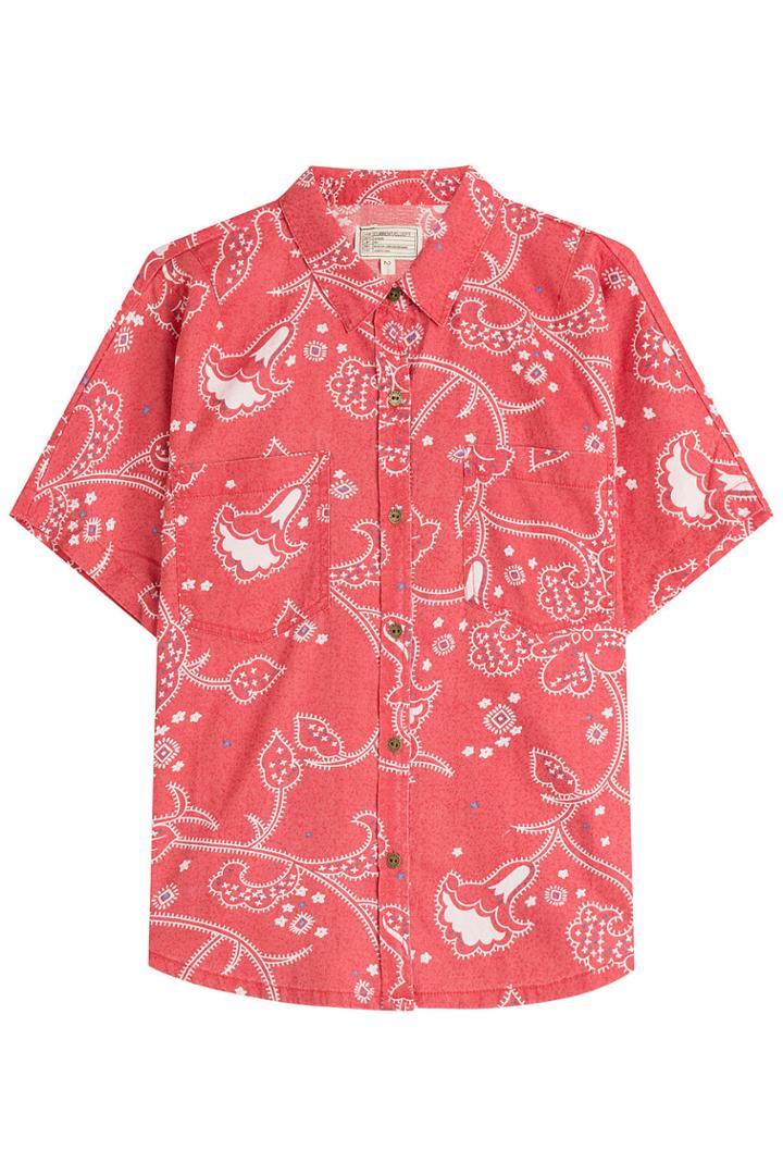 Current/elliott Current/elliott Printed Shirt With Cotton
