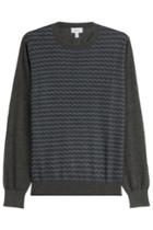 Brioni Brioni Printed Turtleneck Pullover With Cashmere And Silk