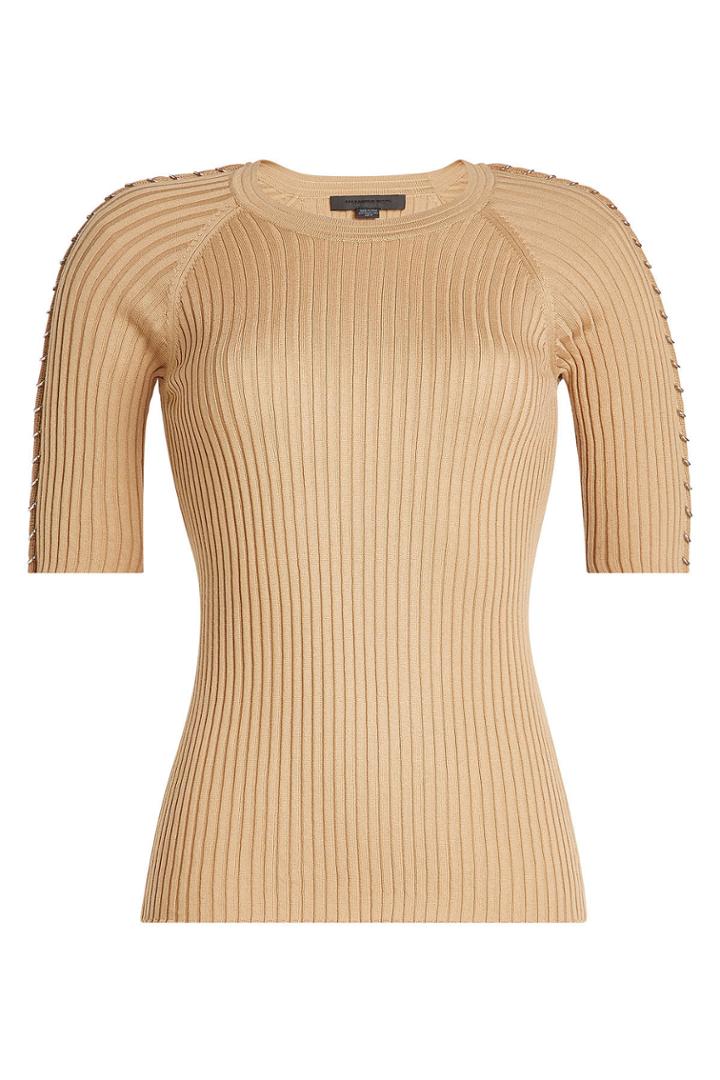 Alexander Wang Alexander Wang Ribbed Cotton Pullover