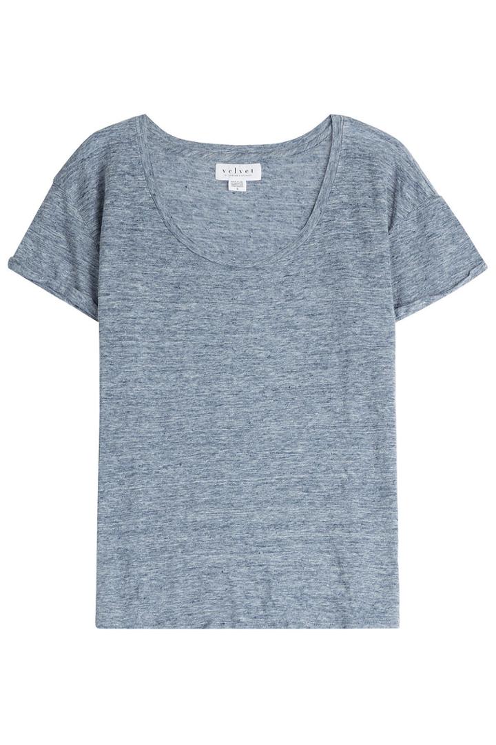 Velvet Velvet Linen T-shirt