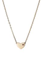 Marc Jacobs Marc Jacobs Crystal Embellished Heart Necklace