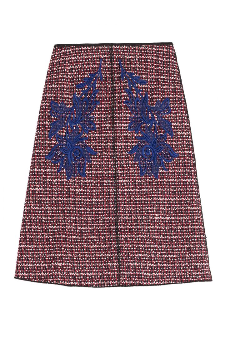 Marc Jacobs Marc Jacobs Wool Skirt With Embroidery - Multicolor