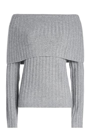 Theory Theory Ribbed Cashmere Pullover