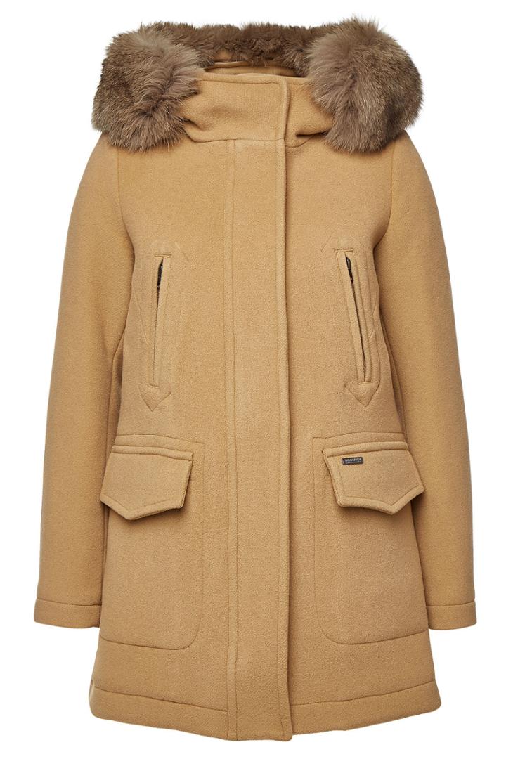 Woolrich Woolrich Mckenzie Virgin Wool Parka With Fox Fur