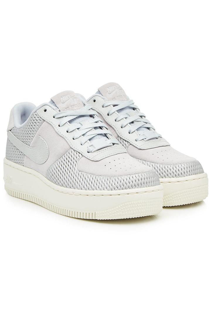 Nike Nike Air Force Upstep Sneakers With Leather And Suede