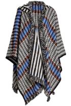 Missoni Missoni Fringed Wool Cape With Cashmere