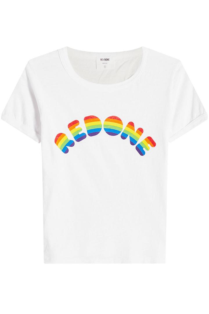 Re/done Re/done Ringer Cotton T-shirt