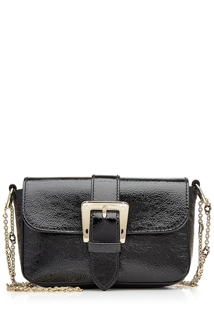 R.e.d. Valentino R.e.d. Valentino Patent Leather Mini Shoulder Bag