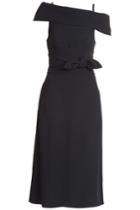 J.w. Anderson J.w. Anderson Stretch Crepe Dress - Black