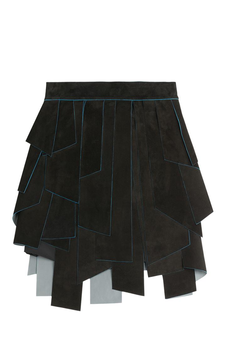 Fendi Suede Mini Skirt