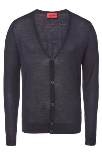 Hugo Hugo San Martino Virgin Wool Cardigan