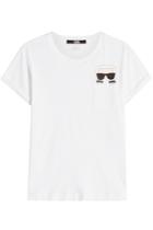 Karl Lagerfeld Karl Lagerfeld Iconic Karl Pocket Cotton T-shirt