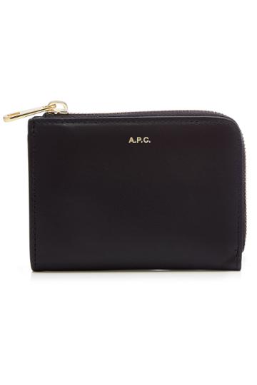 A.p.c. A.p.c. Zipped Leather Wallet