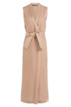 Balmain Balmain Sleeveless Maxi Cardigan - Camel