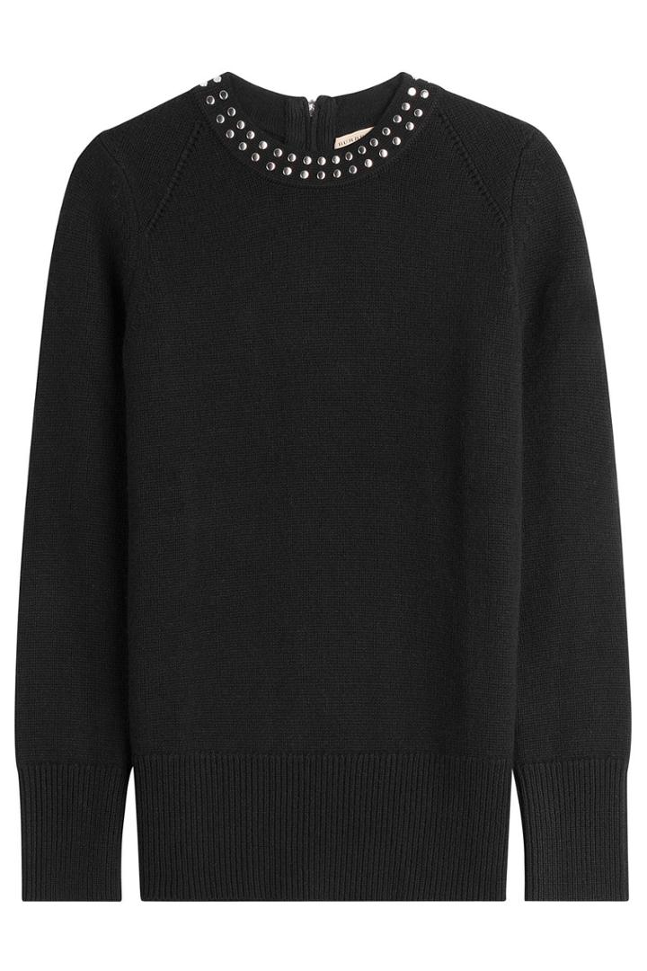 Burberry London Burberry London Embellished Cashmere Blend Pullover
