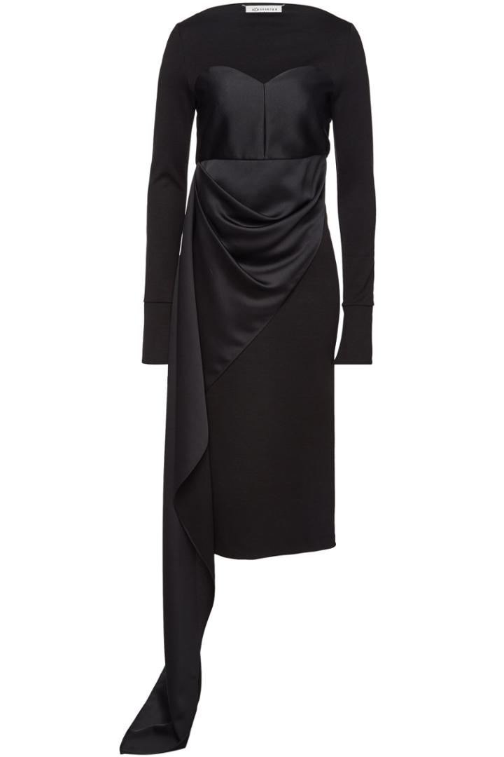Maison Margiela Maison Margiela Draped Dress With Wool