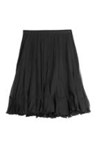 Diane Von Furstenberg Diane Von Furstenberg Silk Skirt - Black