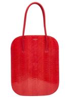 Nina Ricci Nina Ricci Snakeskin And Leather Tote