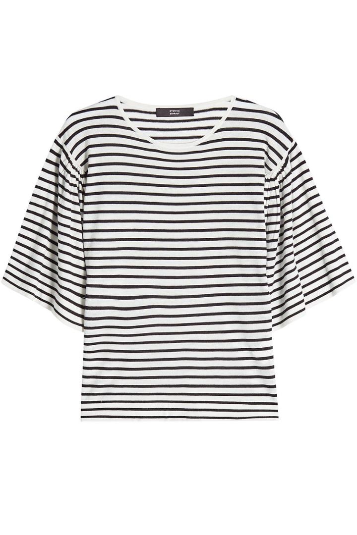 Steffen Schraut Steffen Schraut Striped Top With Cashmere